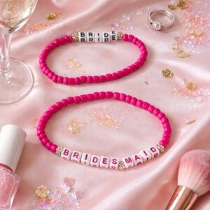 Bride & Bridesmaid Bracelet Set – Bachelorette Party Must-Have